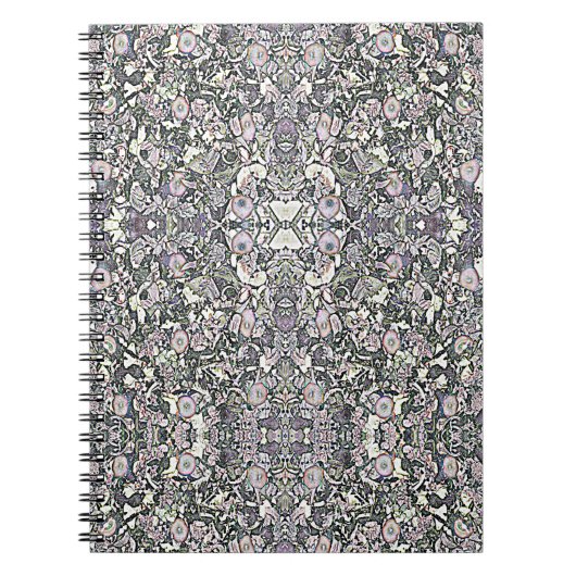 Farbige Formen Muster-Notebook Notizblock (Vorderseite)