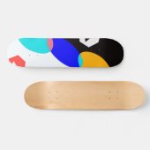 Farbige Formen Skateboard (Horizontal)