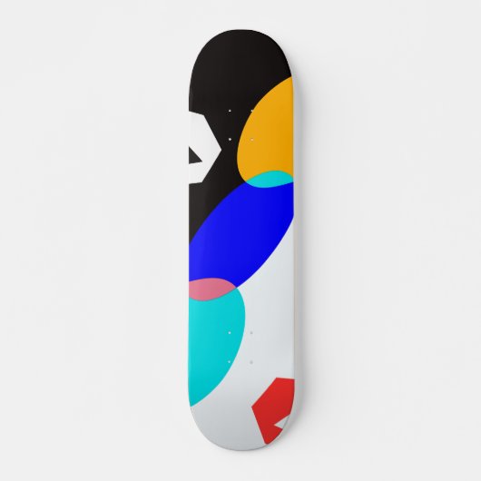 Farbige Formen Skateboard (Vorne)