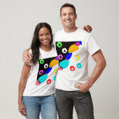 Farbige Formen T-Shirt (Unisex)