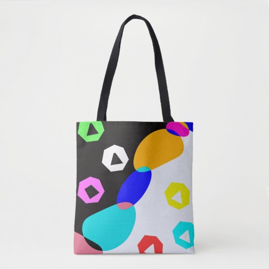 Farbige Formen Tasche (Vorderseite)