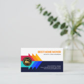 Farbige Forwarding Arrows Trucking Visitenkarte (Stehend Vorderseite)