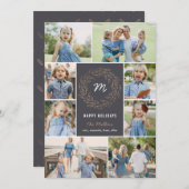 Farbige Foto-Karte für Feiertage Feiertagskarte (Vorne/Hinten)