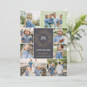 Farbige Foto-Karte für Feiertage Feiertagskarte (Stehend Vorderseite)