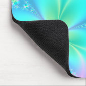 Farbige Fraktal-Blume Mousepad (Ecke)