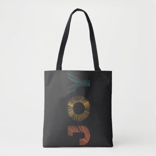 Farbige Freude Tasche (Vorderseite)