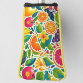 Farbige Früchte Golf Headcover (Rotieren 90)