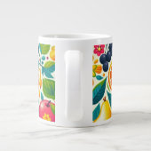 Farbige Früchte Jumbo-Tasse (Rückseite)