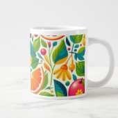 Farbige Früchte Jumbo-Tasse (Rechts)
