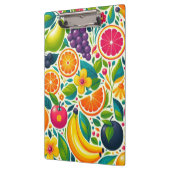 Farbige Früchte Klemmbrett (Links)