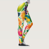 Farbige Früchte Leggings (Rechts)