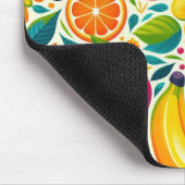 Farbige Früchte Mousepad (Ecke)