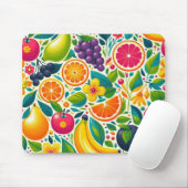 Farbige Früchte Mousepad (Mit Mouse)