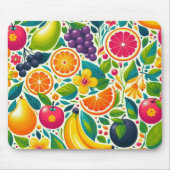 Farbige Früchte Mousepad (Vorne)
