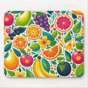 Farbige Früchte Mousepad