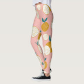 Farbige Früchte, nahtlose Hintergrundmuster. Leggings (Links)