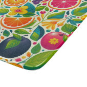 Farbige Früchte Schneidebrett (Ecke)