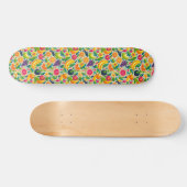 Farbige Früchte Skateboard (Horizontal)