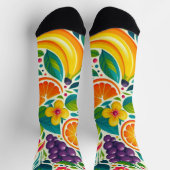 Farbige Früchte Socken (Oben)