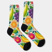 Farbige Früchte Socken (Rechts)
