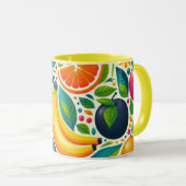 Farbige Früchte Tasse (VorderseiteRechts)