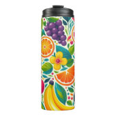 Farbige Früchte Thermosbecher (Vorderseite)