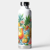 FARBIGE FRUCHTIGE SOMMERGETRÄNKE & FRÜCHTE TRINKFLASCHE (links)