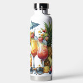 FARBIGE FRUCHTIGE SOMMERGETRÄNKE & FRÜCHTE TRINKFLASCHE (links)