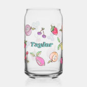 Farbige Fruchtkirsche Moderne Zitrone Erdbeere Nam Dosenglas (Links)