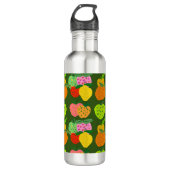 Farbige Fruchtmuster Edelstahlwasserkot Edelstahlflasche (Vorderseite)