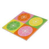 Farbige Fruchtsaft Fliese (Seite)