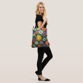 Farbige Fruchtstückchen Tasche (Am Model)