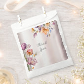 Farbige Frühlingsblumen Fvor-Tasche Geschenktütchen (Ausgeschnitten)