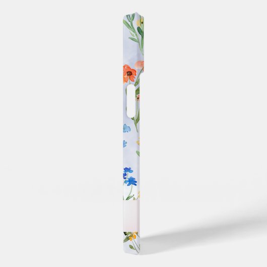 Farbige Frühlingsmischerei-Wildblume Case-Mate iPhone Hülle (Rückseite / Rechts)