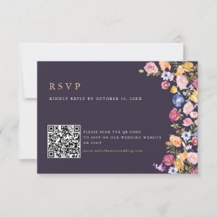 Farbige Frühlingsmischung Wildblume Meadow Garden RSVP Karte