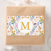 Farbige Frühlingsmuster Blume Wasserfarbmuster Mon (Insitu)