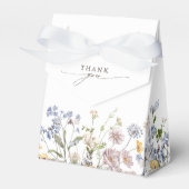 Farbige Frühlingssonne Wildblume Wiese Brautparty Geschenkschachtel (Vorderseite)