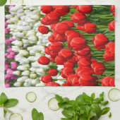 Farbige Frühlingstüppchen Handtuch (Gefaltet)