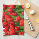 Farbige Frühlingstüppchen Handtuch (Viertel Falte)