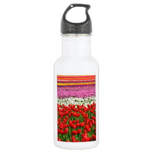 Farbige Frühlingstüppchen Trinkflasche