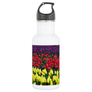 Farbige Frühlingstüppchen Trinkflasche