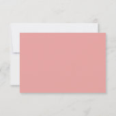 Farbige Frühlingswiesen-Hochzeit QR-Code  RSVP Karte (Rückseite)
