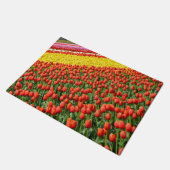 Farbige Frühlingtulips Fußmatte (Schrägansicht)