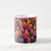Farbige Frühlingtulips Kaffeetasse (Mittel)