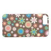 Farbige Funky Floral Design Case-Mate iPhone Hülle (Rückseite (Horizontal))