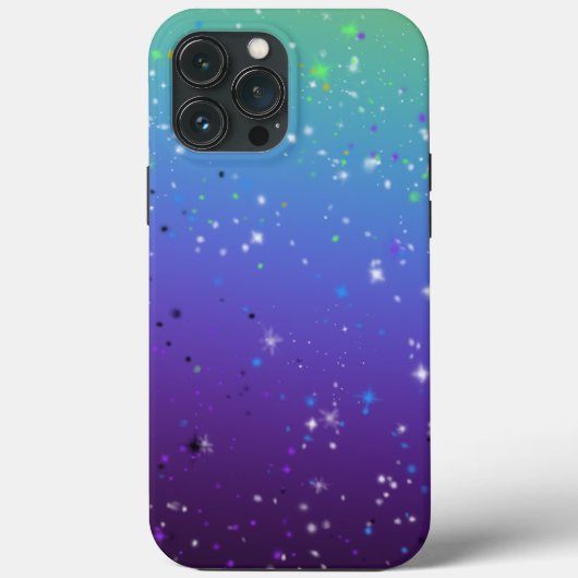 Farbige Galaxie Case-Mate iPhone Hülle (Rückseite)