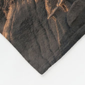 Farbige Galaxie Fleecedecke (Ecke)