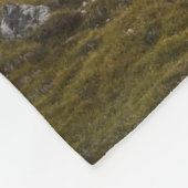 Farbige Galaxie Fleecedecke (Ecke)