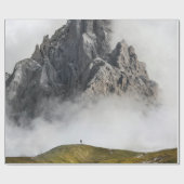 Farbige Galaxie Geschenkpapier (Flach)