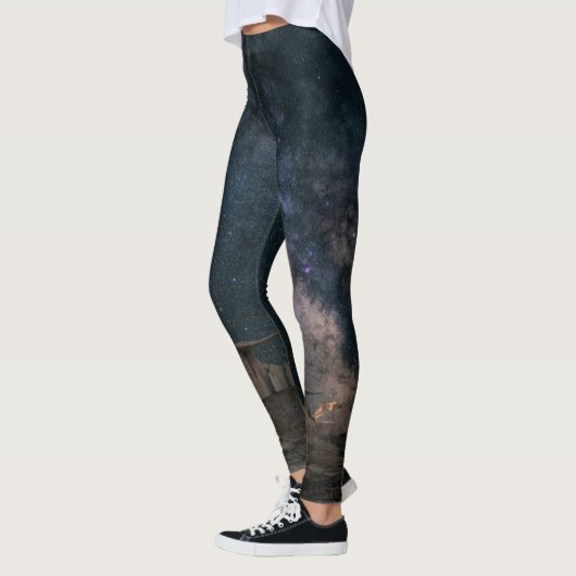 Farbige Galaxie Leggings (Links)